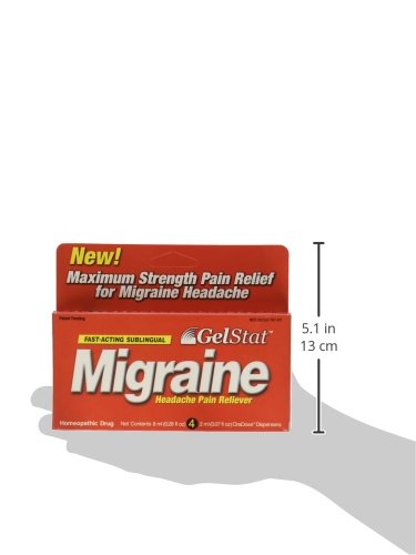 Gelstat OraDose dispensers for migraine relief
