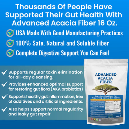 Kidney Restore soluble fiber pure organic ingredients seal closeup