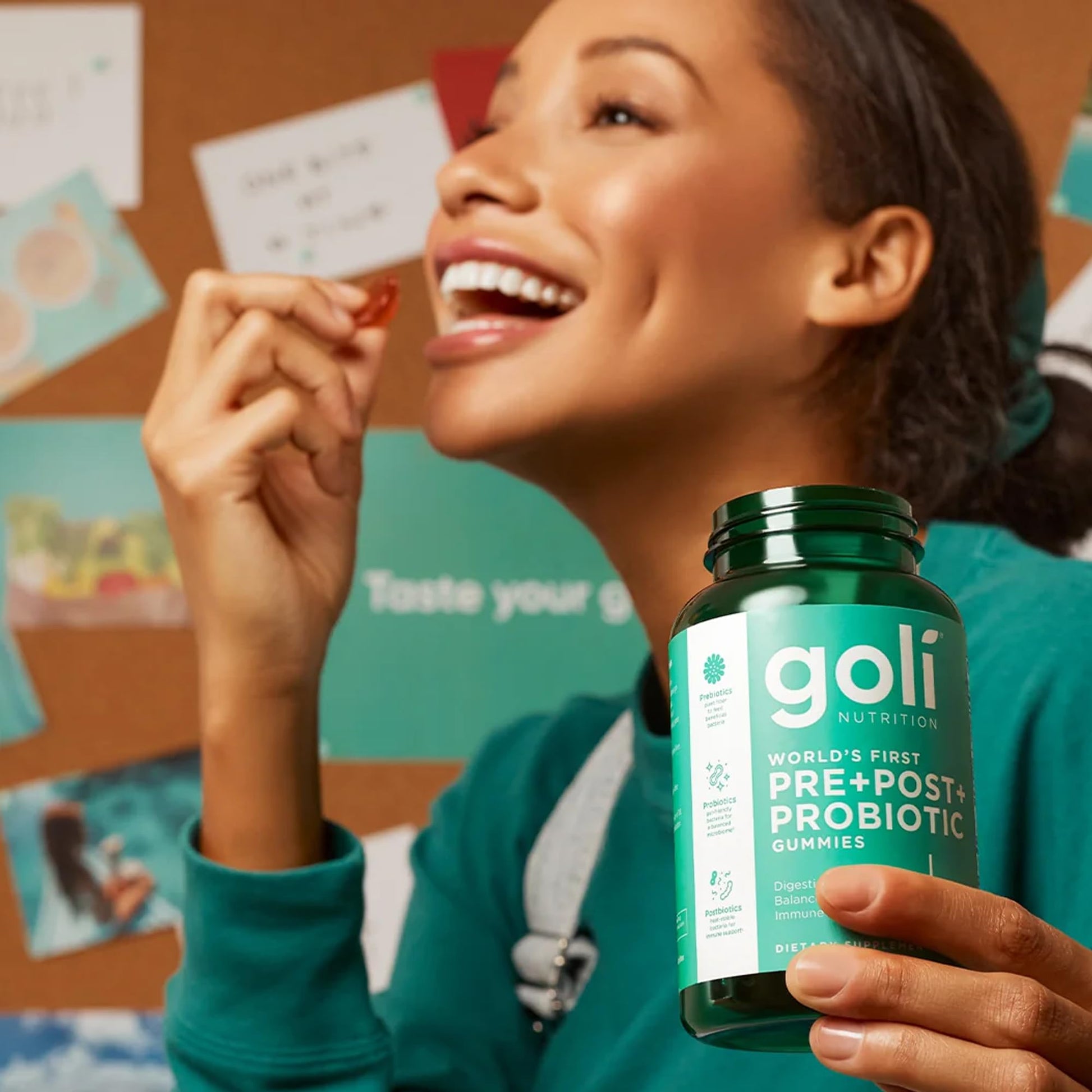 Imported Goli wellness gummies for immune and microbiome support