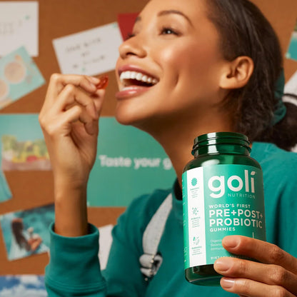 Imported Goli wellness gummies for immune and microbiome support