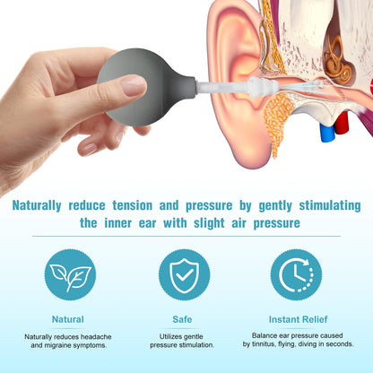 Side profile of Lmrxofe pneumatic ear pressure regulator tool