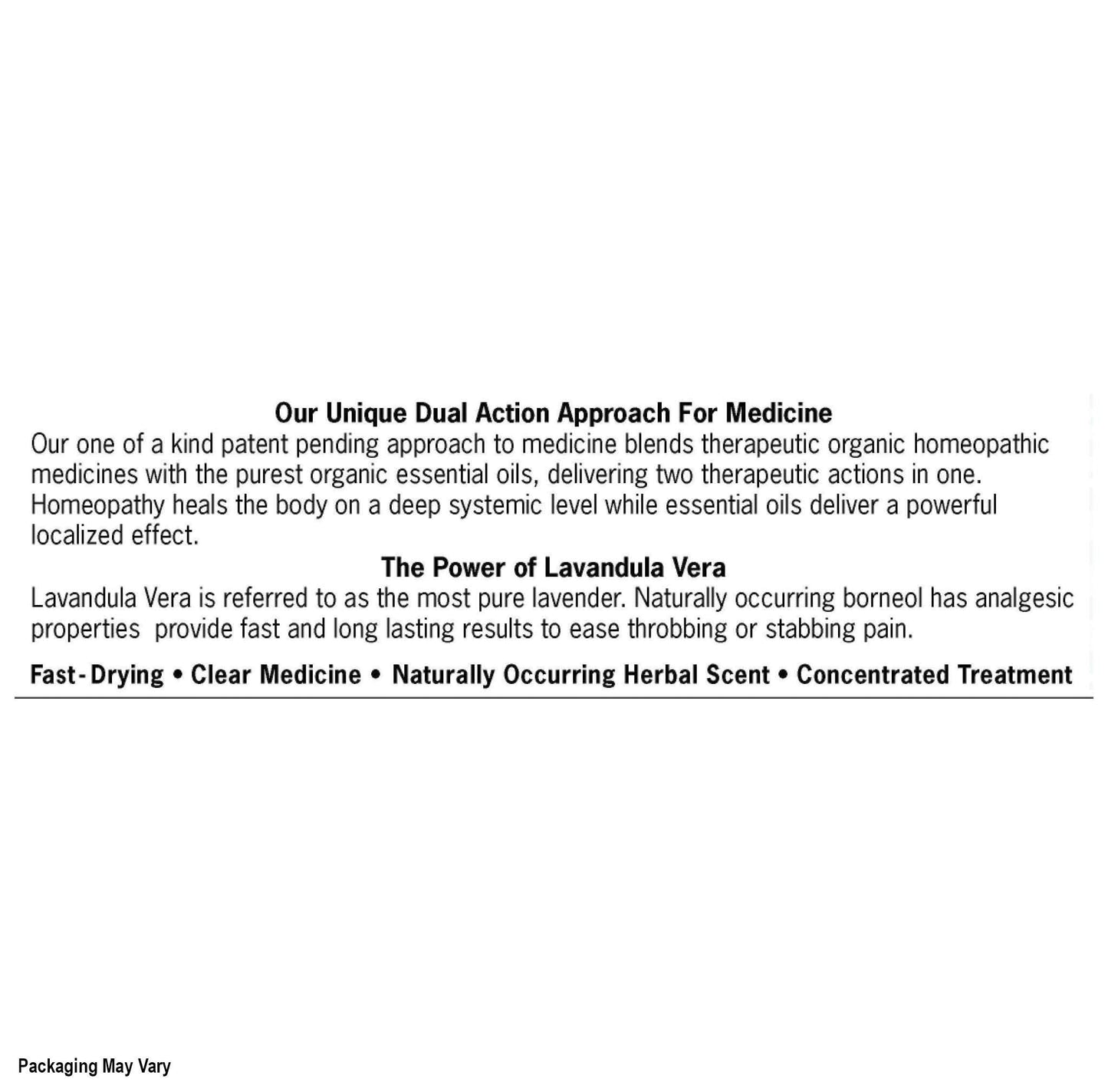 Compact headache relief treatment by Forces of Nature