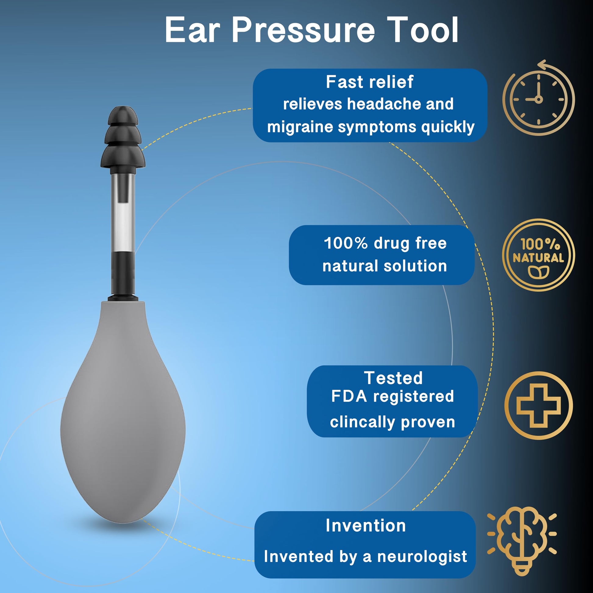 Uplift Essentials ear care tool with travel packaging