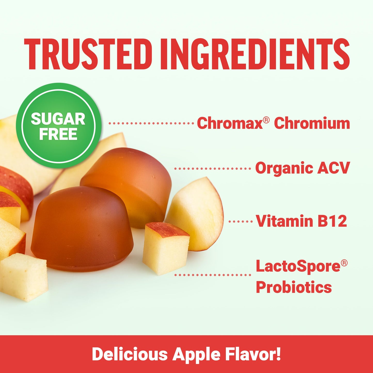Force Factor ProbioSlim sugar free metabolism gummies for gut health