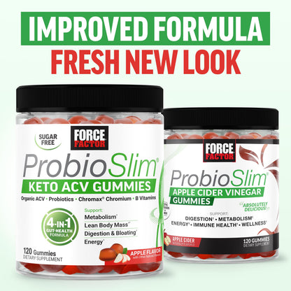Force Factor ProbioSlim 120 count bottle authentic USA formula