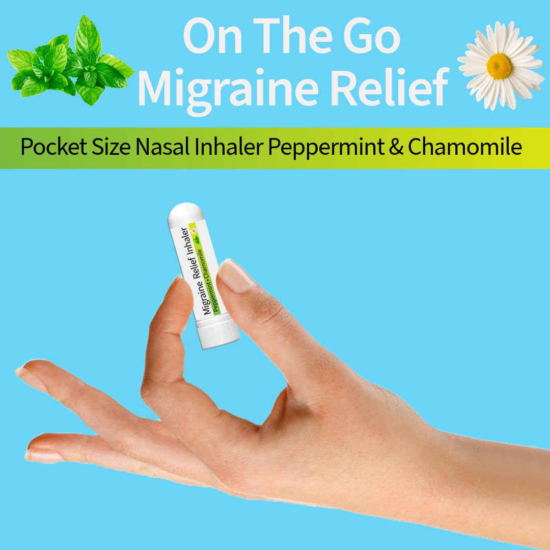 Authentic imported USA skincare and wellness nasal stick showing product label detail.