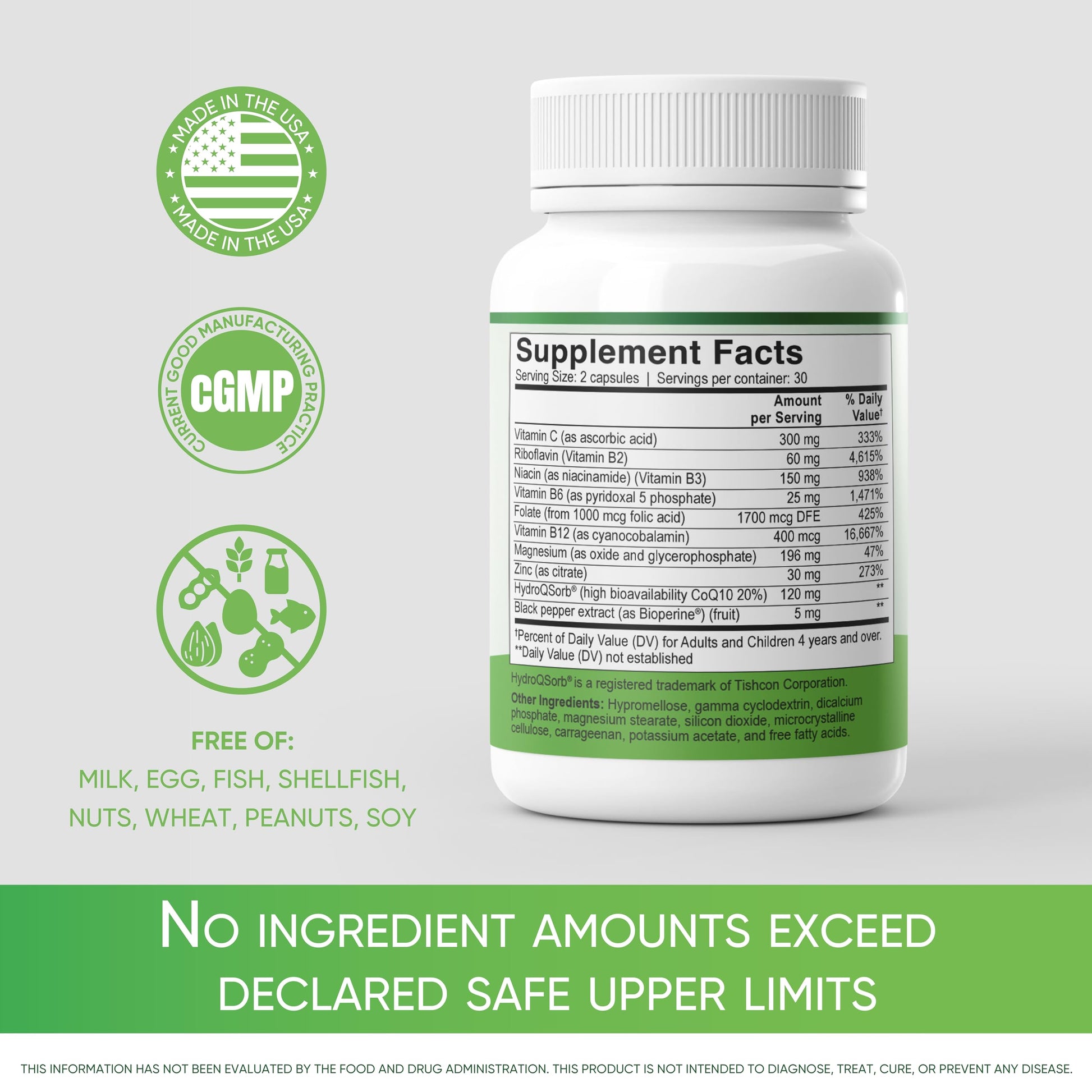 Doctor formulated MigReForm supplement for men and women