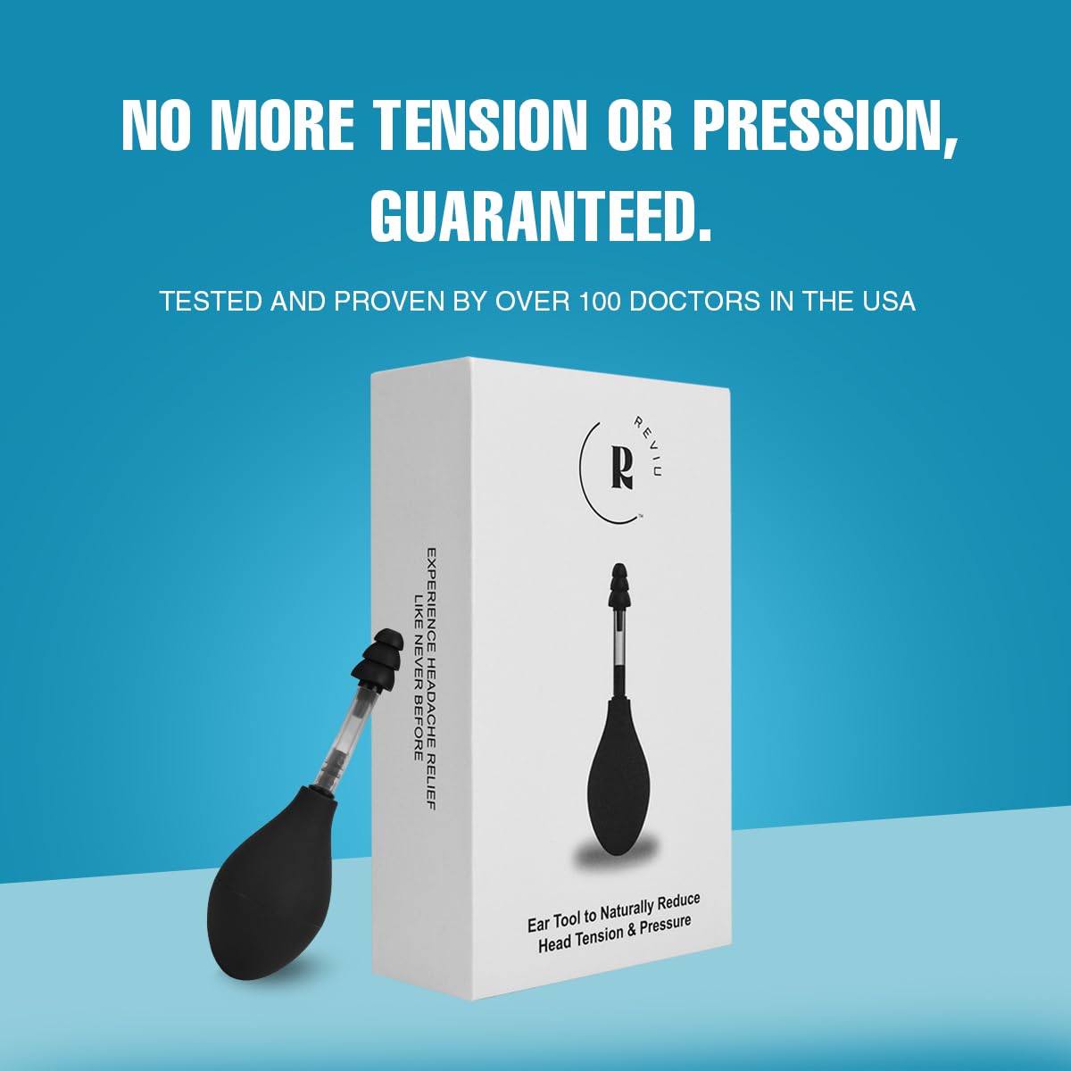 Soft silicone ear pressure relief tool packaging