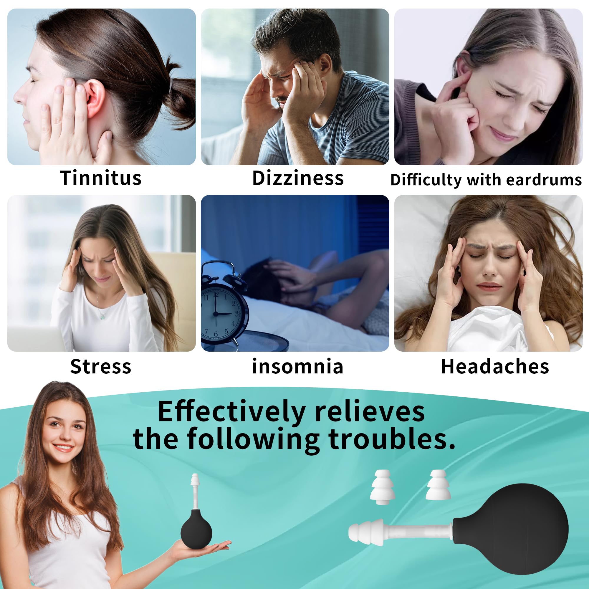 IPZL non-invasive inner ear pressure device for managing tinnitus and tension migraines.