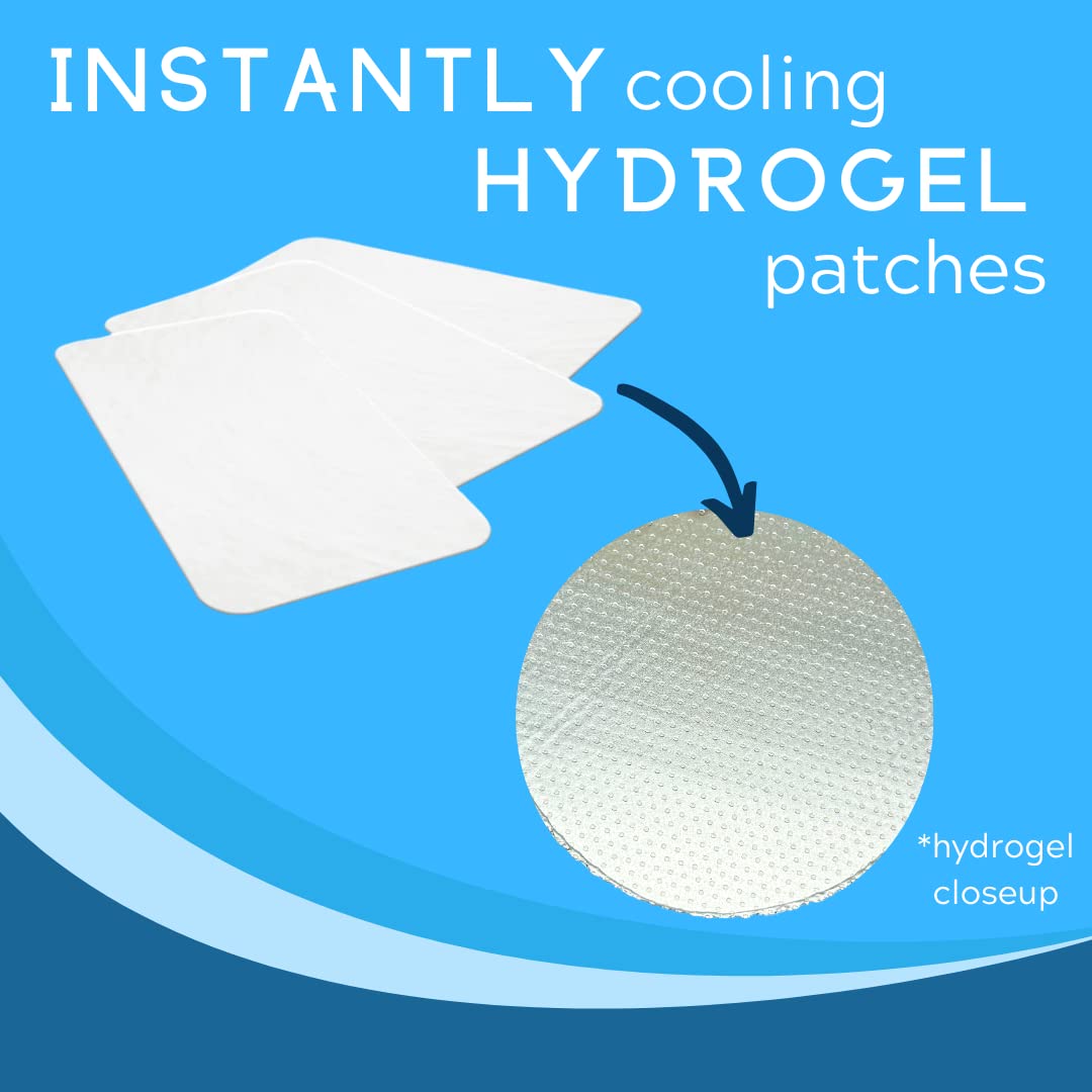 Medagel migraine relief patch pack of four