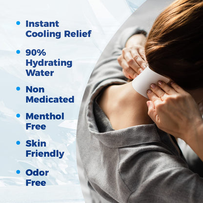 Medagel cooling patches for fever and headache