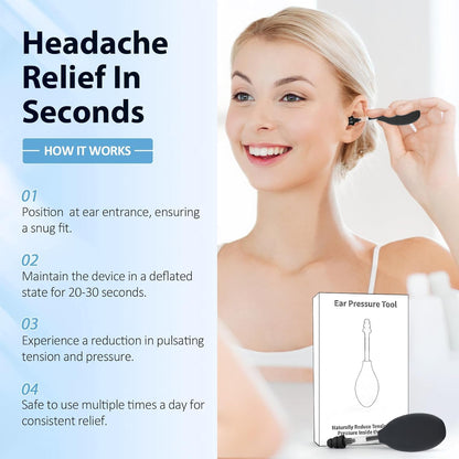 TGML ear pressure balance tool for travel and flight