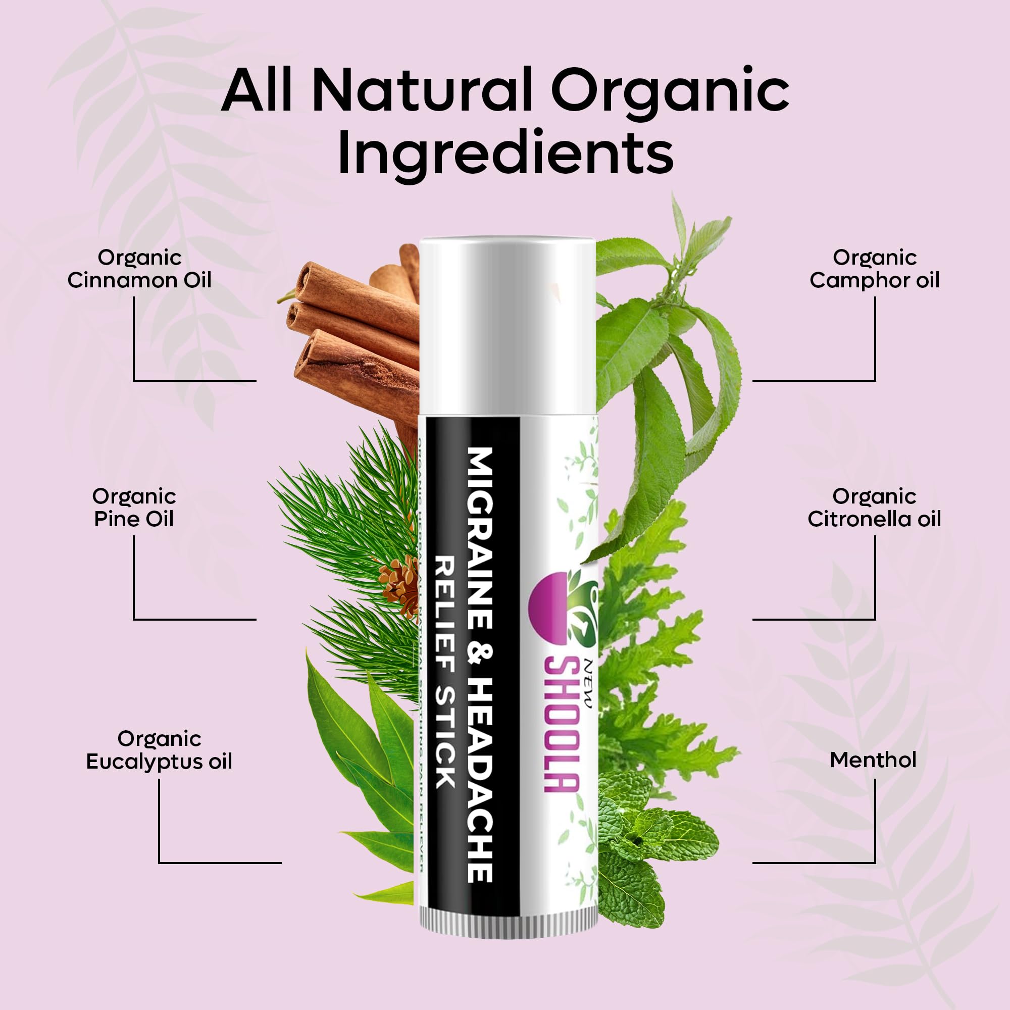 Shoola herbal balm stick packaging and branding