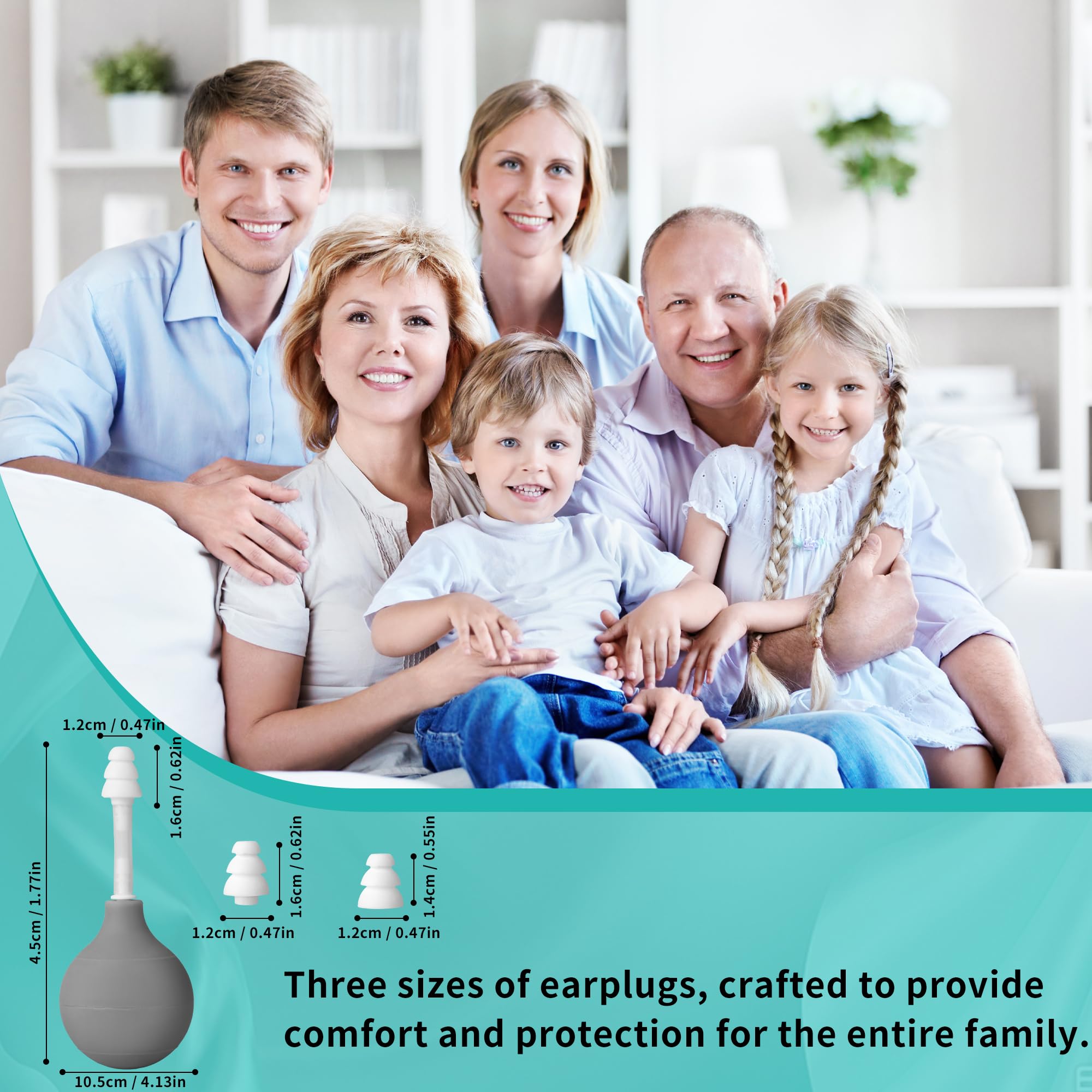 The three included replacement heads for the Ipzl ear tool