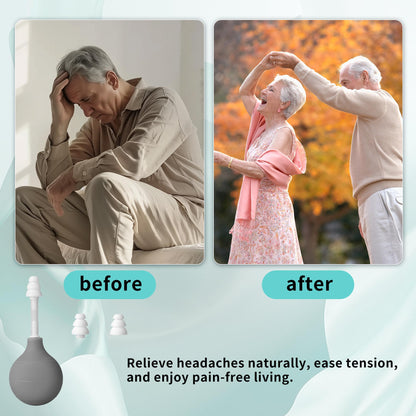 Using the Ipzl ear pressure relief device to equalize ear pressure