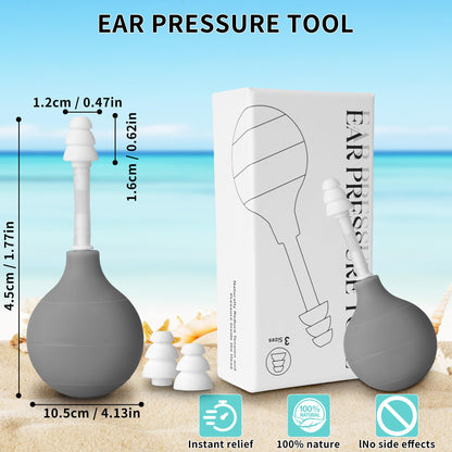 Portable Ipzl ear pressure relief tool in its packaging