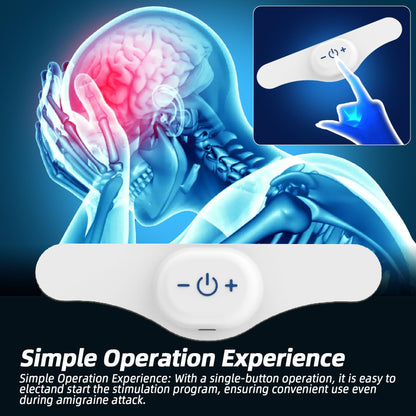 Side profile of Jichamoxy electric head massager device