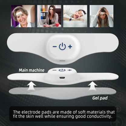 Close up of Jichamoxy TENS unit control interface