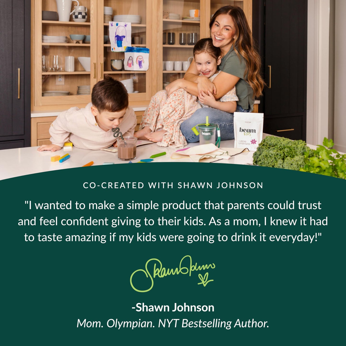 Authentic Beam Kids imported wellness powder for children immunity and focus support