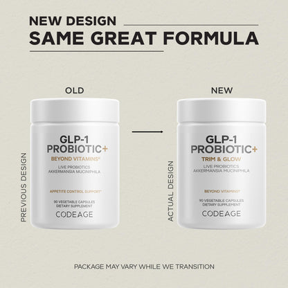 Codeage GLP-1 Probiotic authentic USA imported dietary supplement packaging
