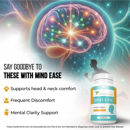 Nature's Nectar 60 count bottle for headache support