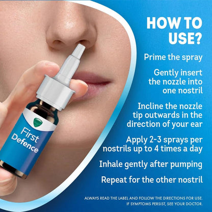Authentic USA imported Vicks nasal spray for cold and flu virus blocking support.