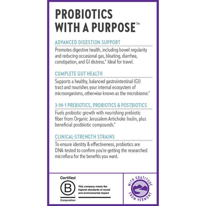 Complete gut wellness daily supplement by New Chapter lifestyle view