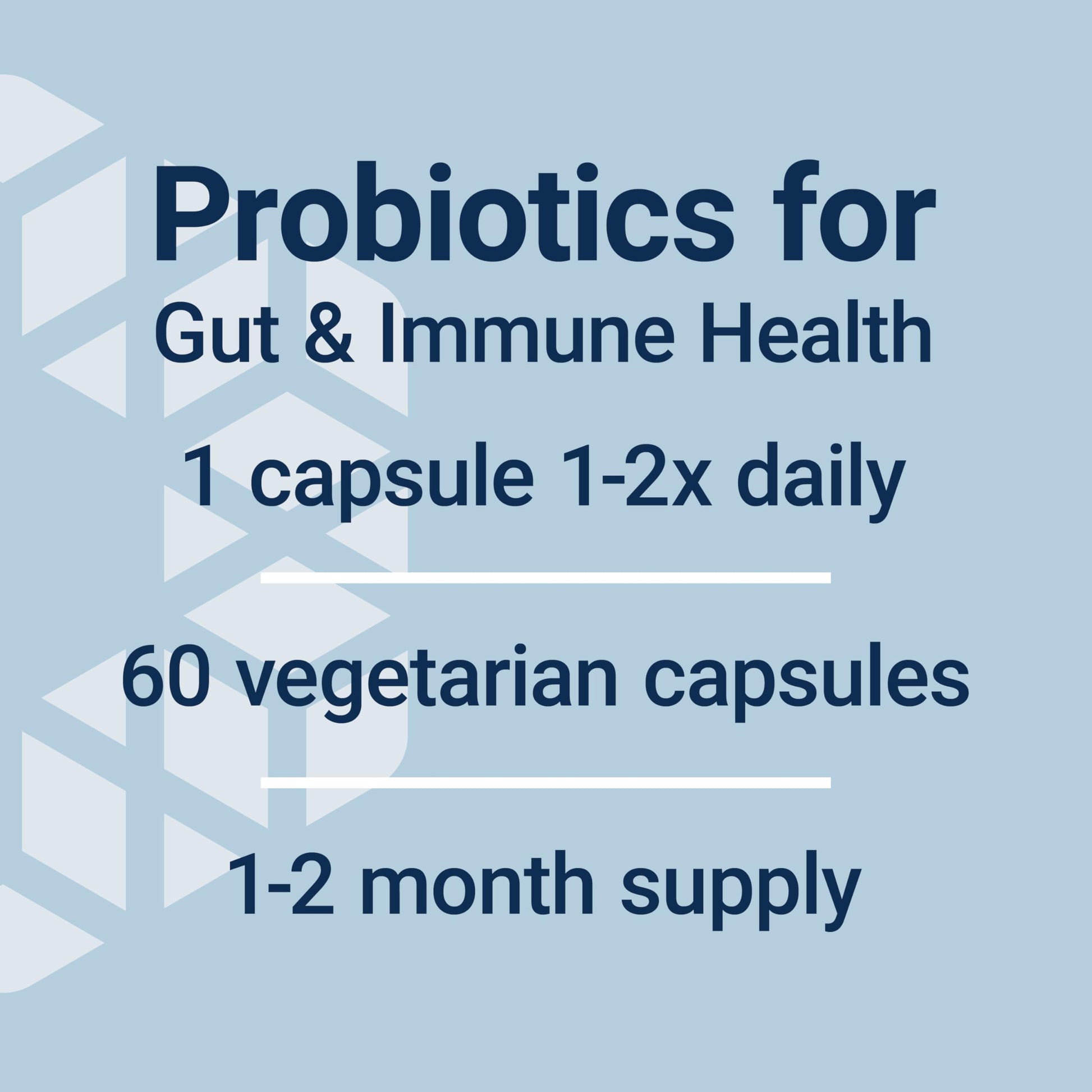 Life Extension intestinal health support probiotic supplement displaying usage instructions