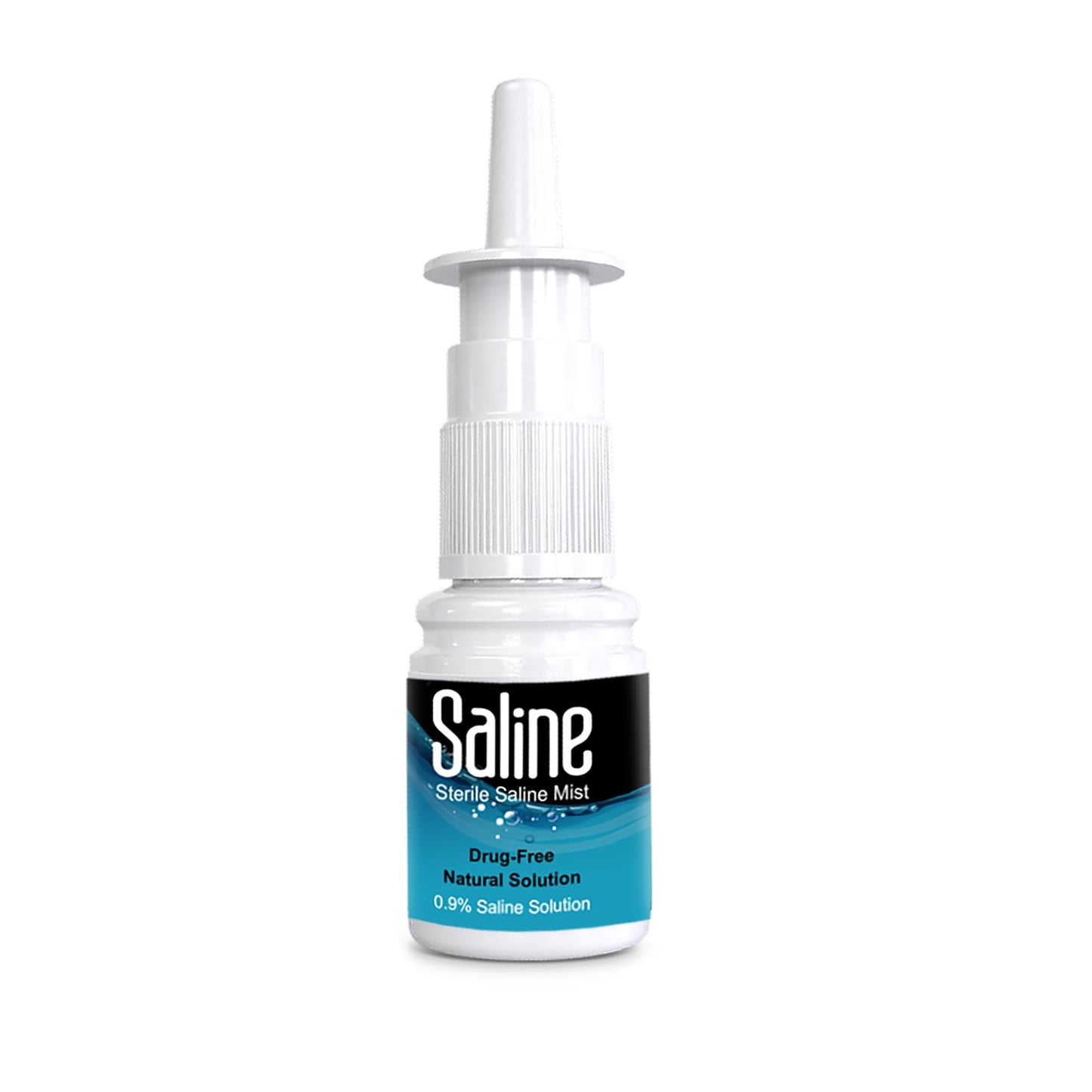 Natural drug free sinus moisturizing spray thirty milliliters bottle
