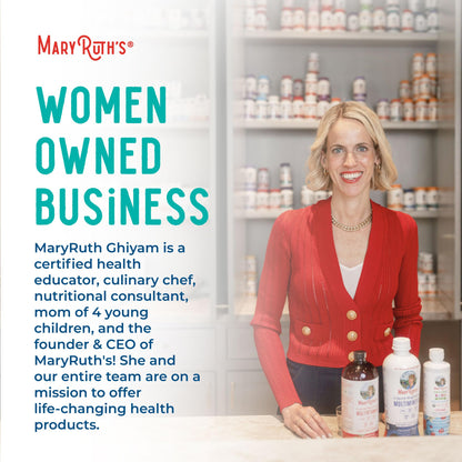MaryRuth Organics non GMO gluten free 3 in 1 probiotic capsules for men and women
