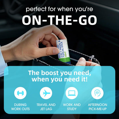Herb Island compact 2.36-inch portable nasal stick inhaler for on-the-go mental clarity.