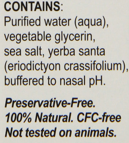 Pretz USA imported natural moisturizing nasal spray bottle close up