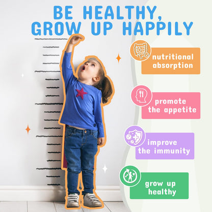 Authentic imported ZEBORA kids dietary supplement box highlighting non GMO and gluten free certifications
