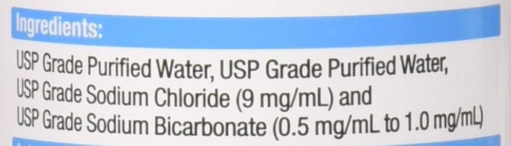 Close up of the gentle spray nozzle on NeilMed Pediamist saline solution