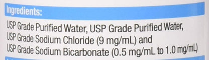 Close up of the gentle spray nozzle on NeilMed Pediamist saline solution