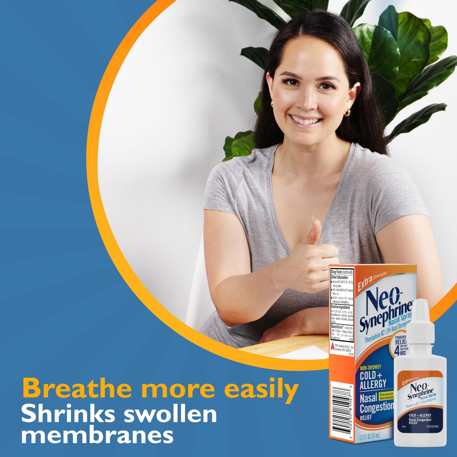 Neo-Synephrine extra strength severe stuffy nose remedies side angle shot
