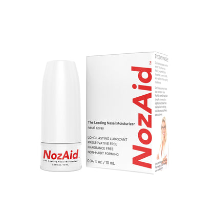 Authentic NozAid Nasal Spray package imported from the USA for premium skincare and wellness.