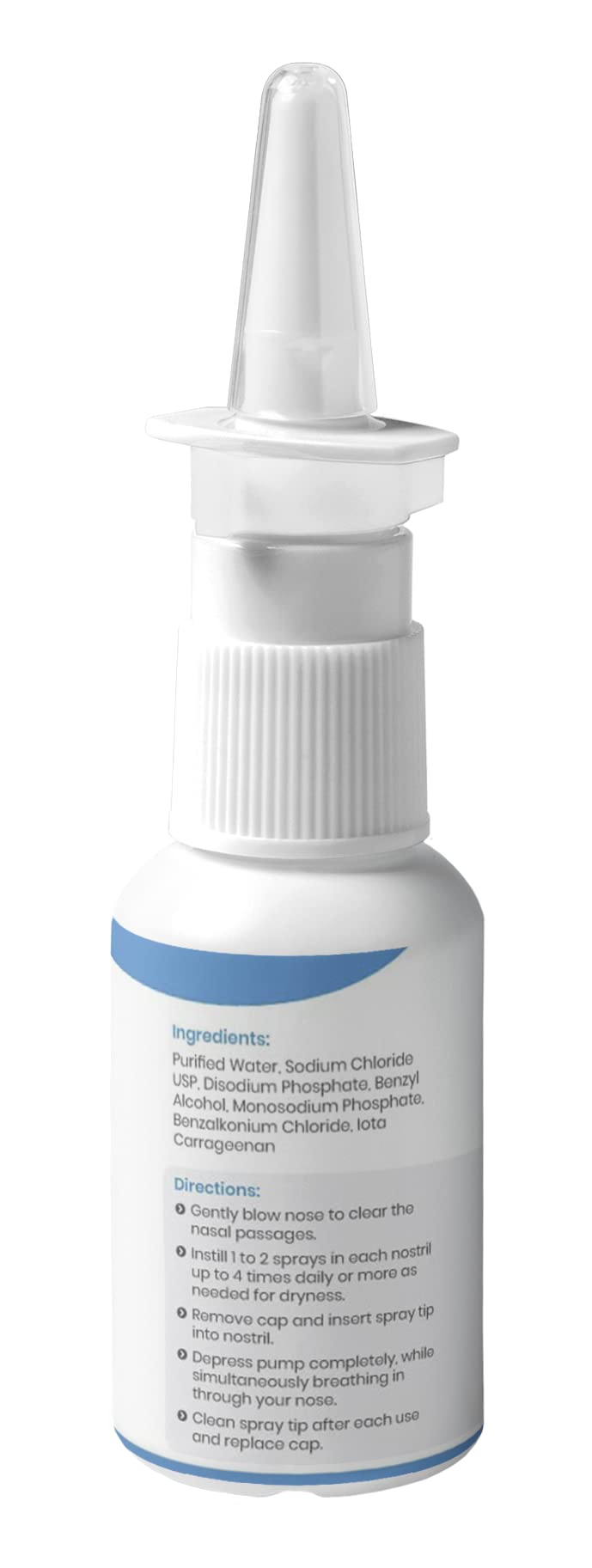 EPOTHEX isotonic and buffered nasal spray solution for daily respiratory hygiene.