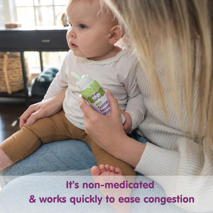 Authentic USA imported Boogie baby saline mist bottle for toddler allergy relief
