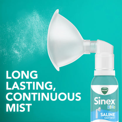 Hygienic one way flow nozzle mechanism of Vicks Sinex children's spray
