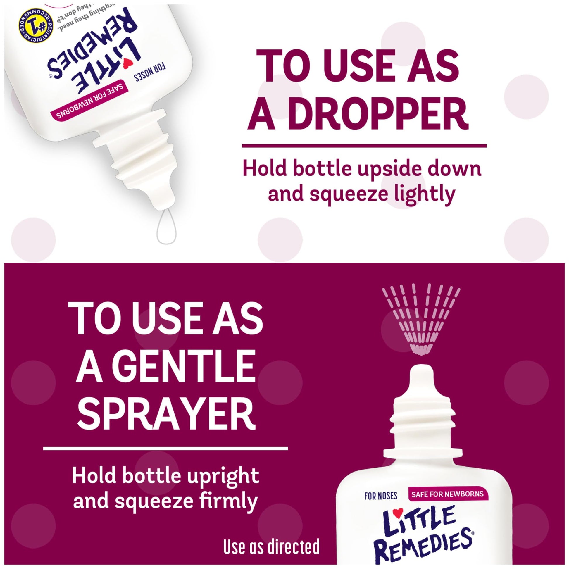 Compact 15 milliliter Little Remedies saline drops bottle for effective infant nasal moisturizing.