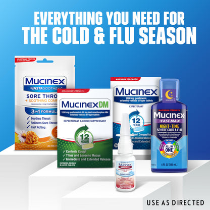 Imported Mucinex sinus max twenty two milliliters container for allergy relief