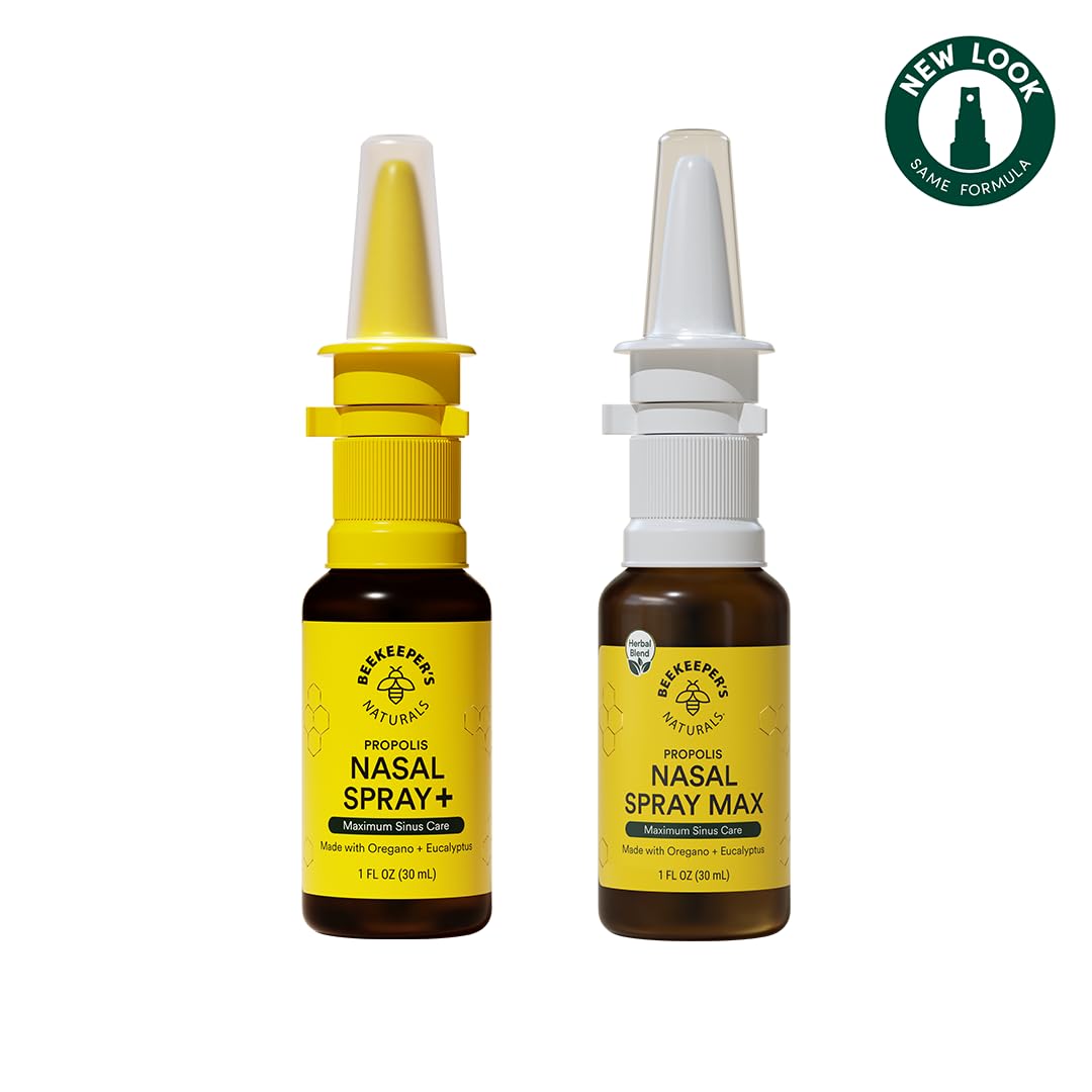 Herbal blend nasal spray with oregano and xylitol for deep respiratory care.