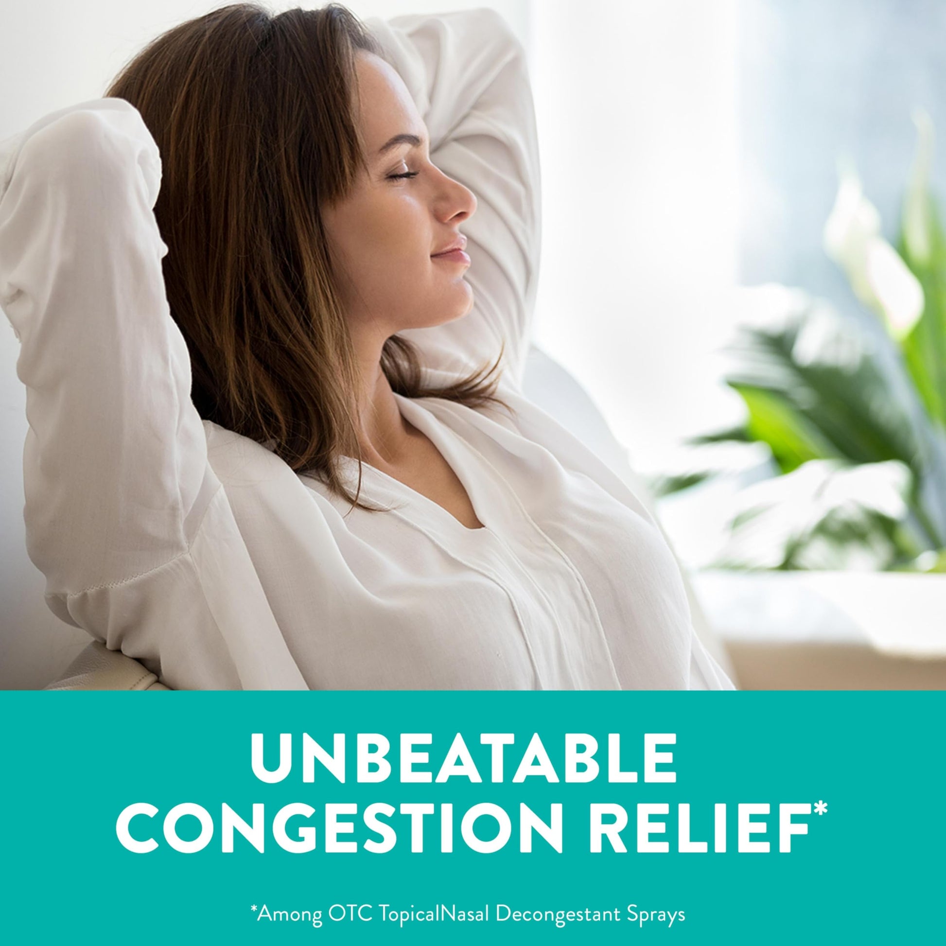 Unboxed Vicks Sinex Severe sinus pressure relief nasal sprays showing clear liquid level.