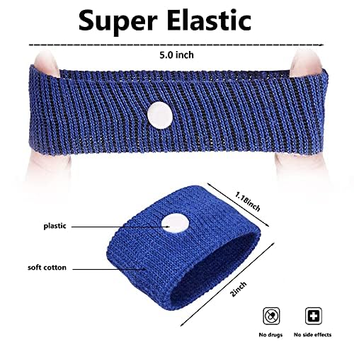 Kid wearing SZSTYYP acupressure wristband on the wrist