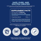 Dizzy Stop vegetarian capsules for vertigo relief and tinnitus support