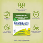 Non drowsy motion sickness tablets by Boiron USA import
