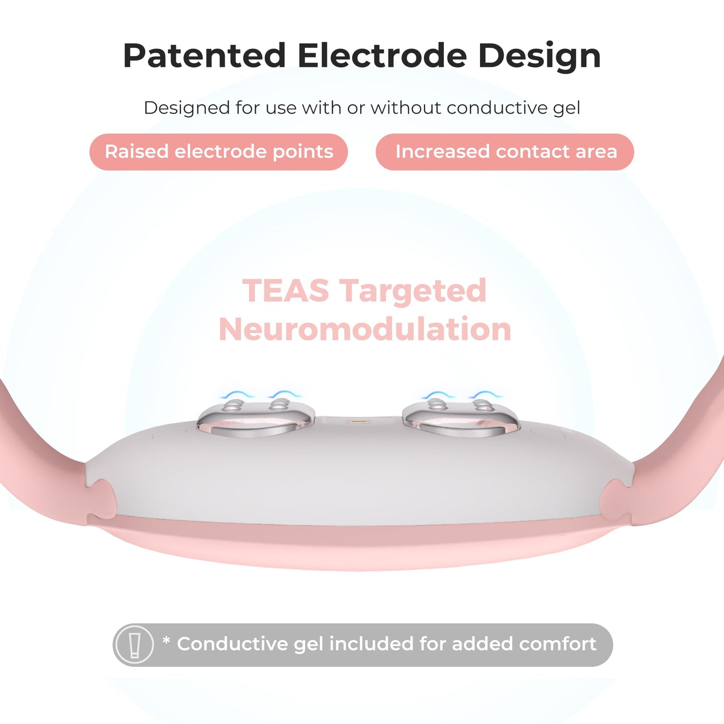Pink EmeTerm Fashion wearable device demonstrating the premium iF Design Award winning aesthetic.