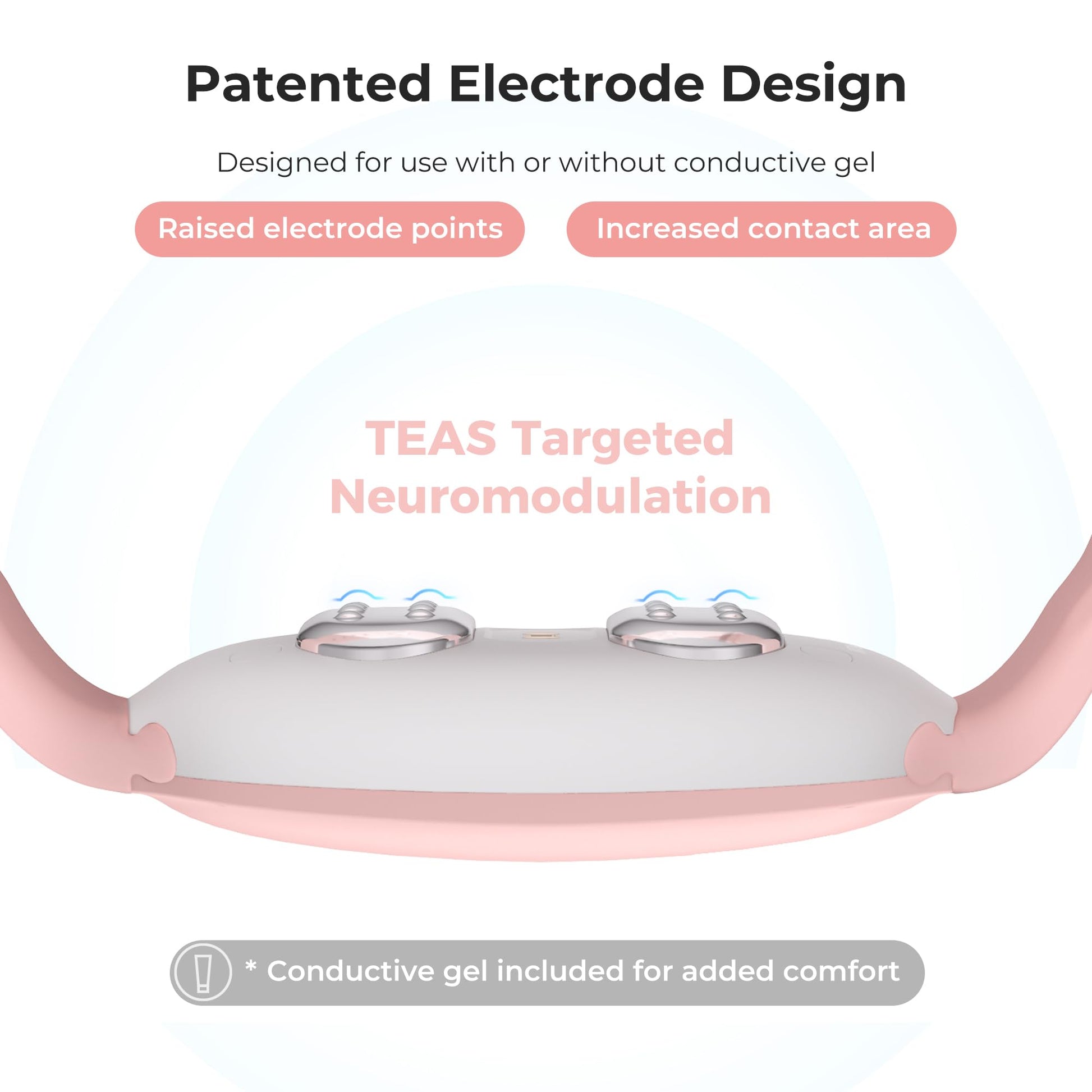 Pink EmeTerm Fashion wearable device demonstrating the premium iF Design Award winning aesthetic.