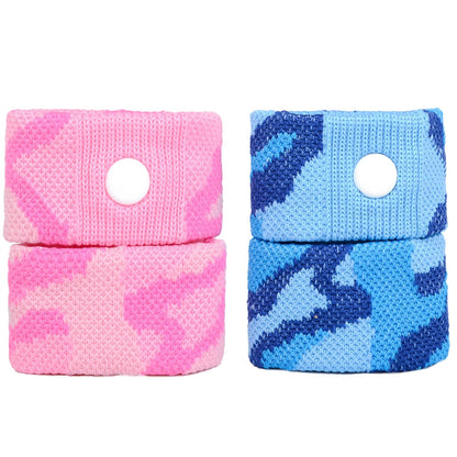 Acupressure plastic stud detail on P6 travel band